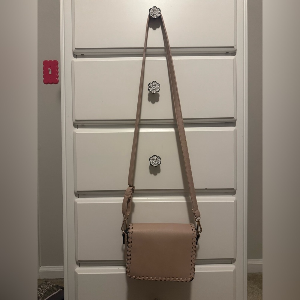 light pink purse